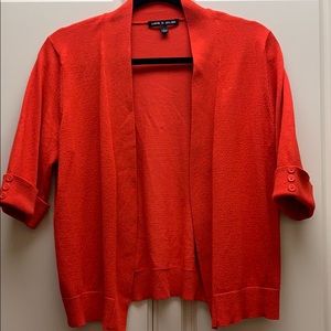 Cable & Gauge Red Shrug